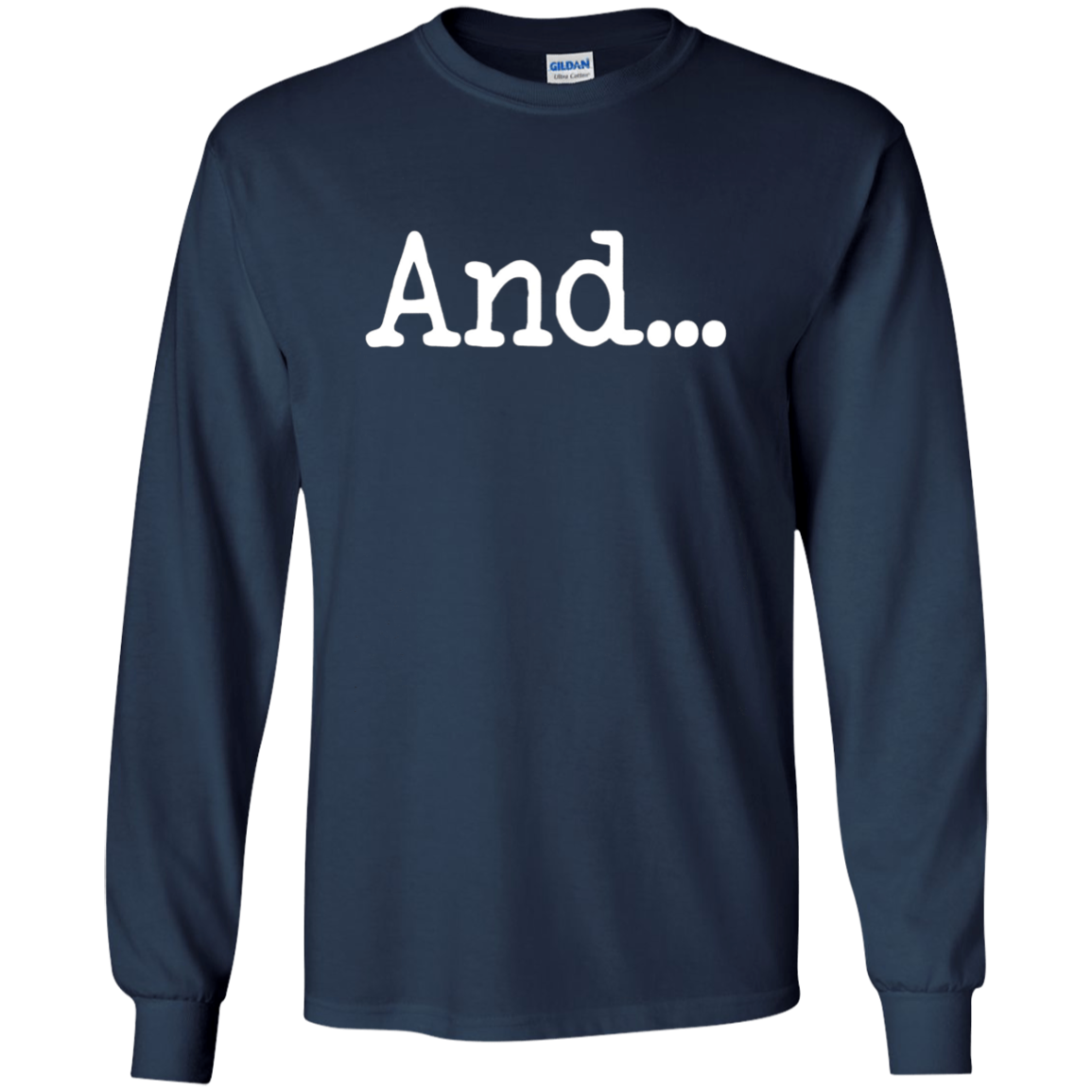 Et ... Deep Profound Open-Ended Artistic Long Sleeve T-Shirt