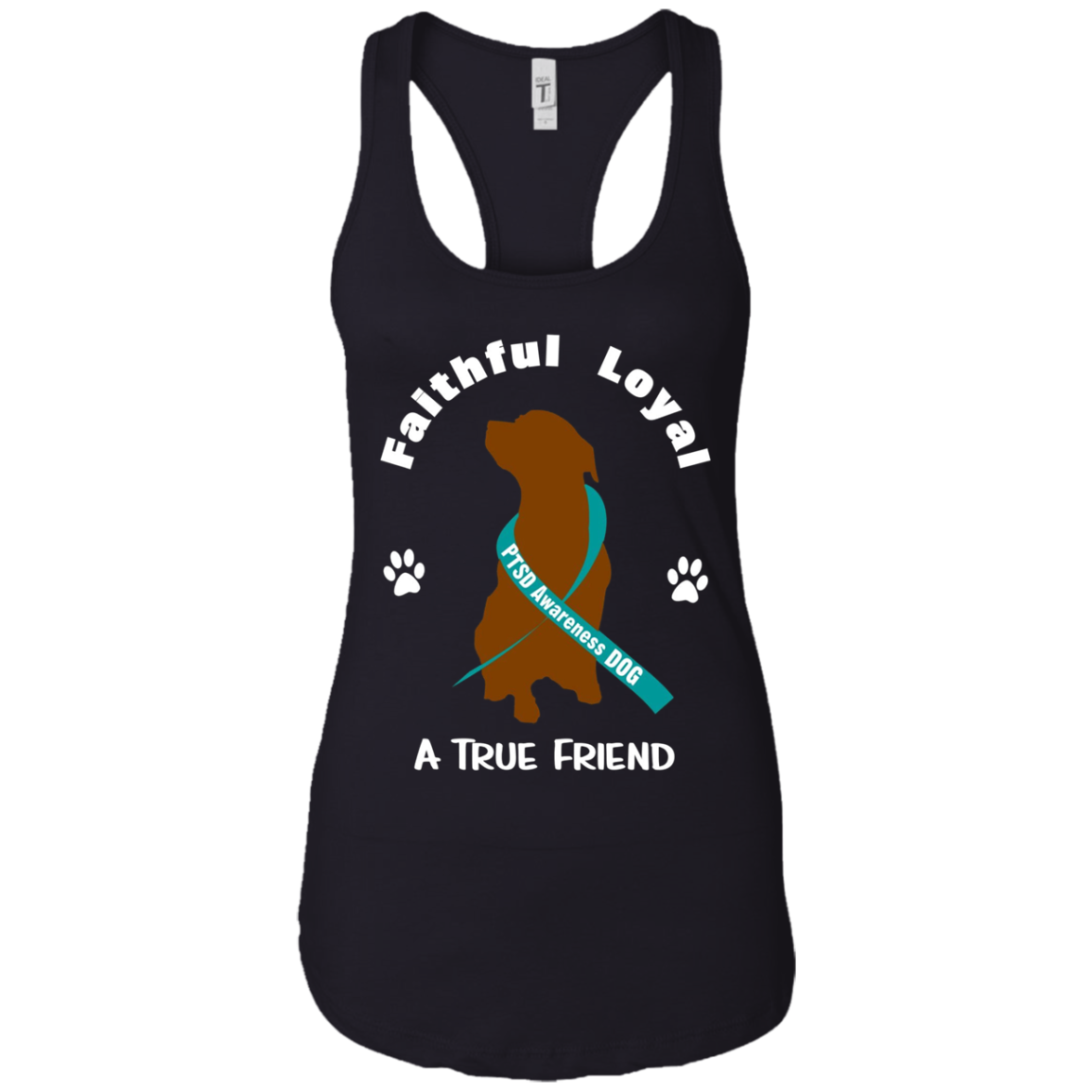 A True Friend PTSD Awareness Support Dog Shirts
