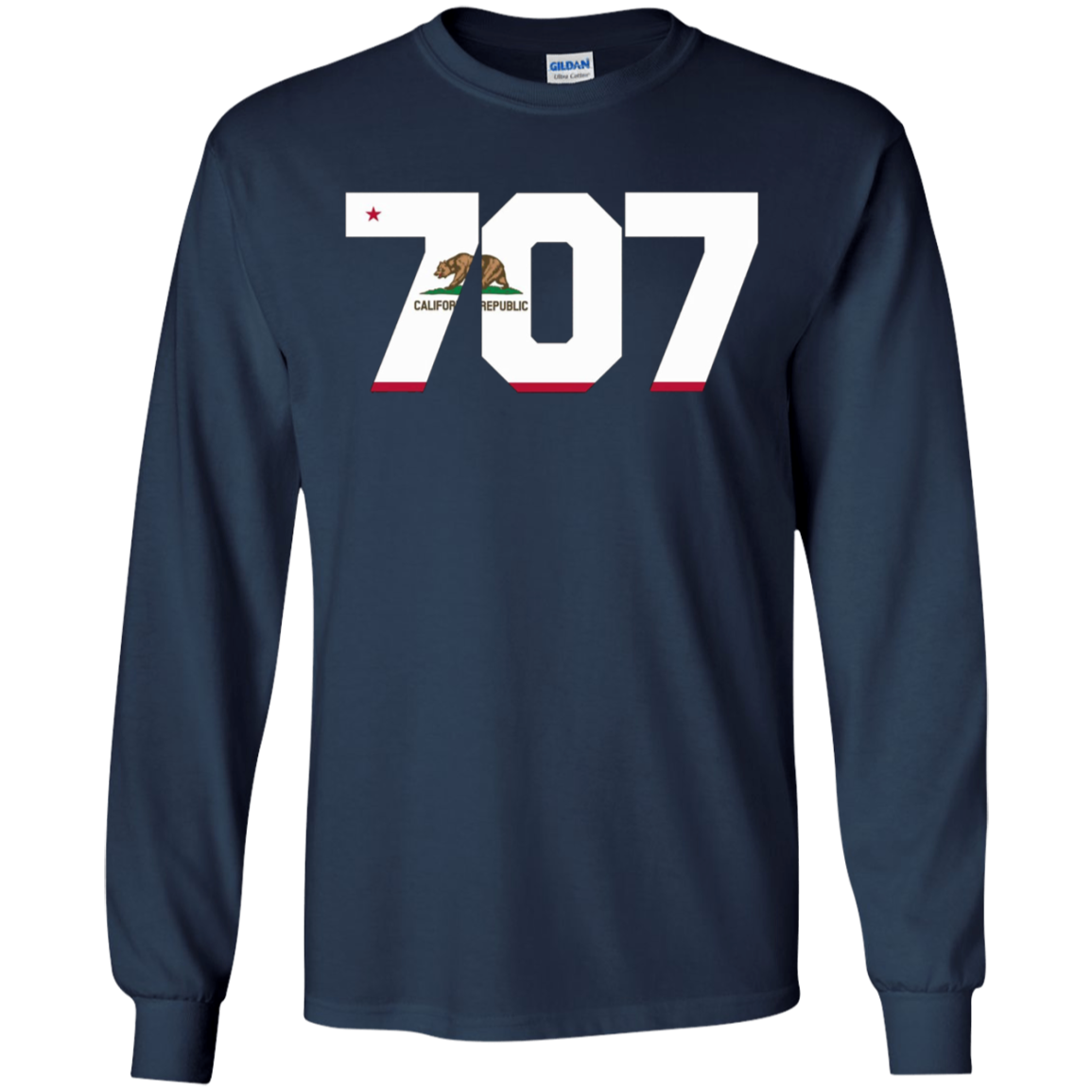 Area Code 707 shirt - Sonoma California tshirt