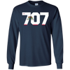 Image of Area Code 707 shirt - Sonoma California tshirt