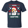 Image of Amstaff Merry Woofmas Christmas Gift T-Shirt