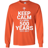 Image of Réforme de 500 ANNÉES garde la chemise calme la longue manche Tshirt