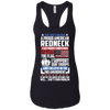 Image of A Proud American Redneck Support Guns Troops Flag T Shirt