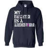 Image of Alzheimer's Awareness Shirt For Daughters Purple Ribbon Tee