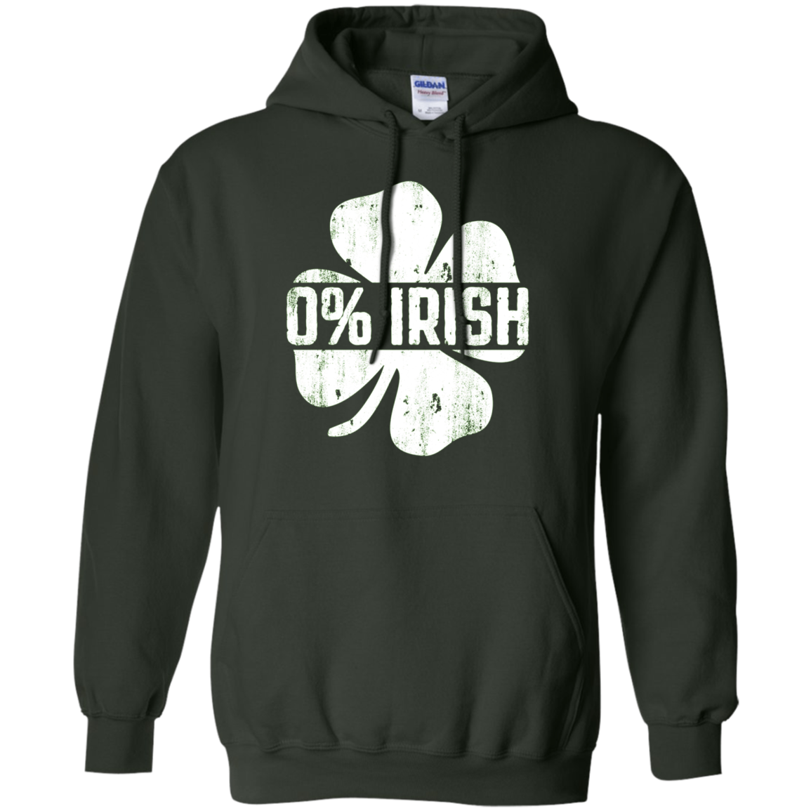 0% Irish T-Shirt Vintage St. Patrick Day Gift Shirt