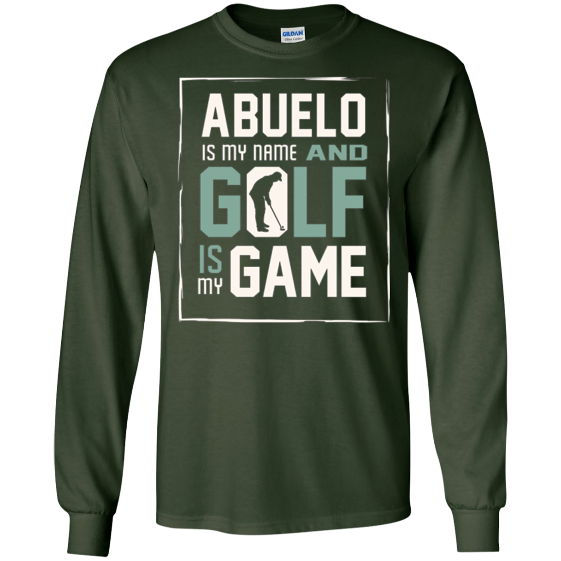 Abuelo My Name Golf My Game Golfing Shirt