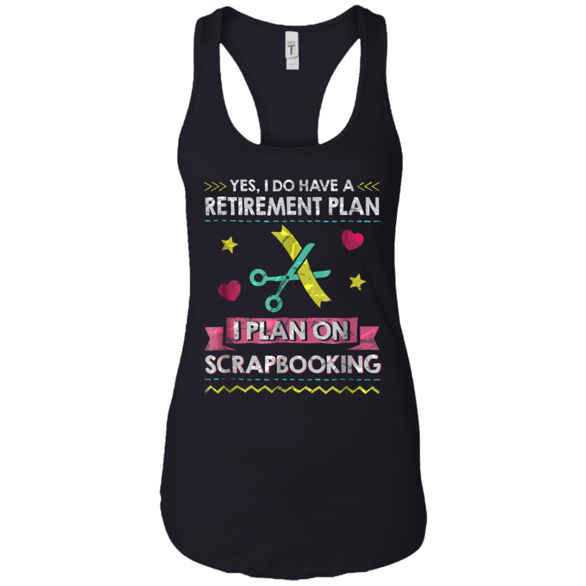 Artsy Scrap-booking Tee Perfect for Retiree