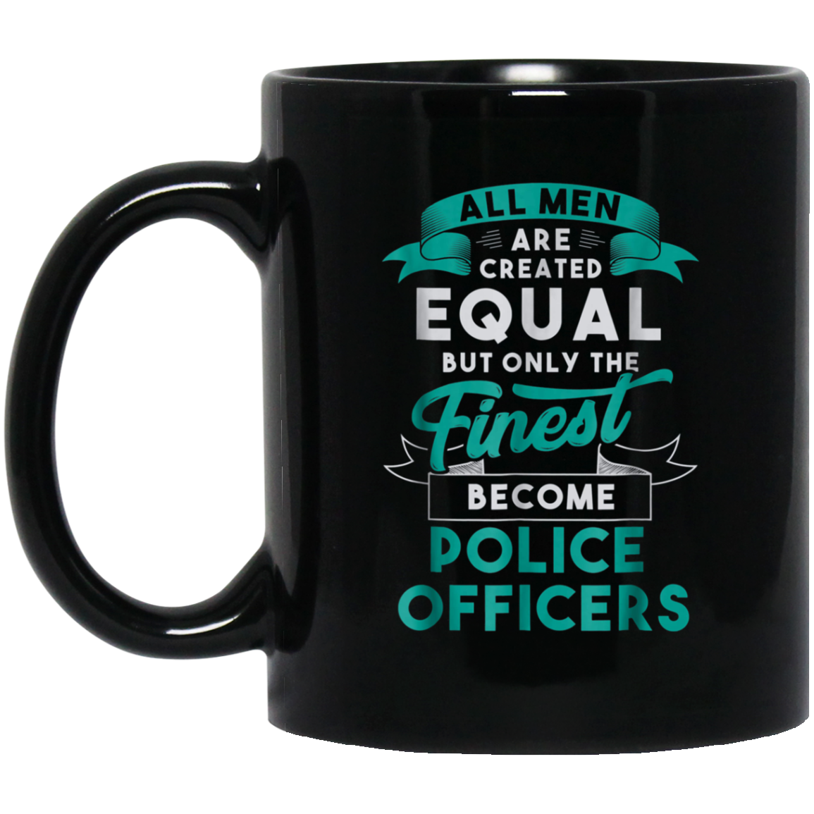 All Men Created Equal Funny Police Officer Shirt