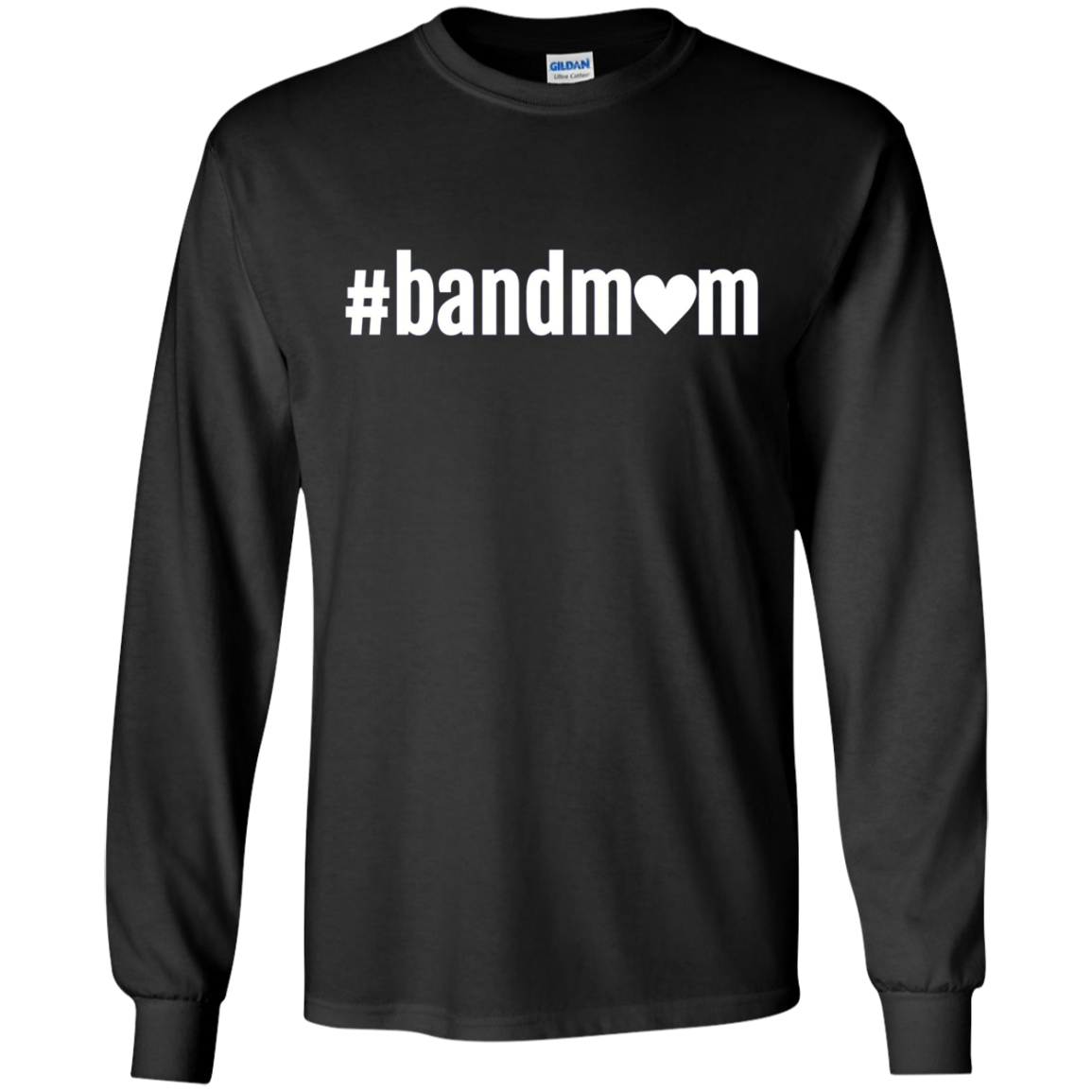A Hashtag Band Mom TShirt, Band Mom Shirt Long Sleeve Women