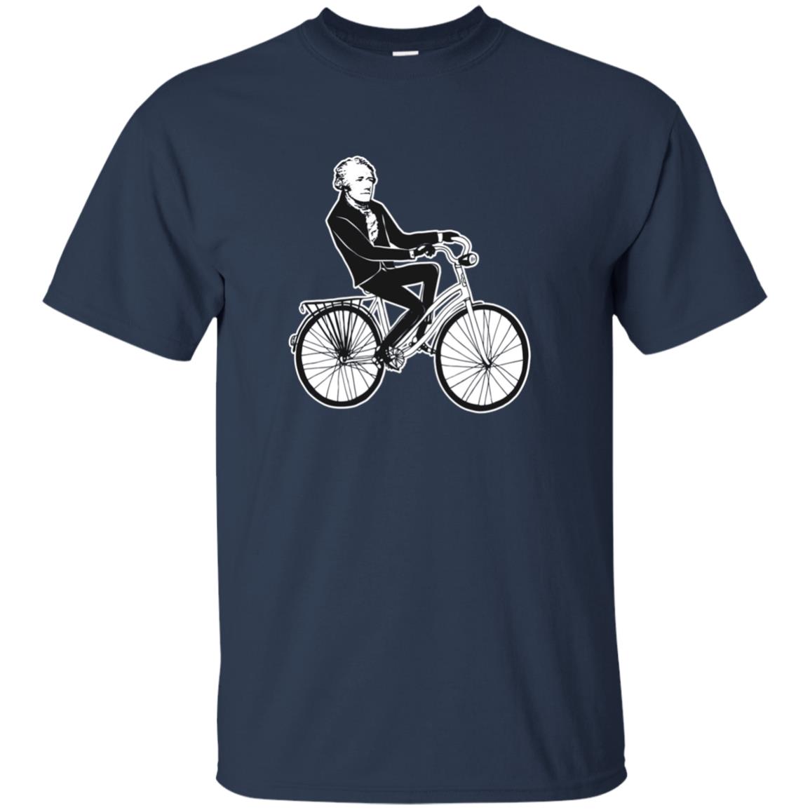 Alexander Hamilton Shirt | Alexander Hamilton on a Bicycle