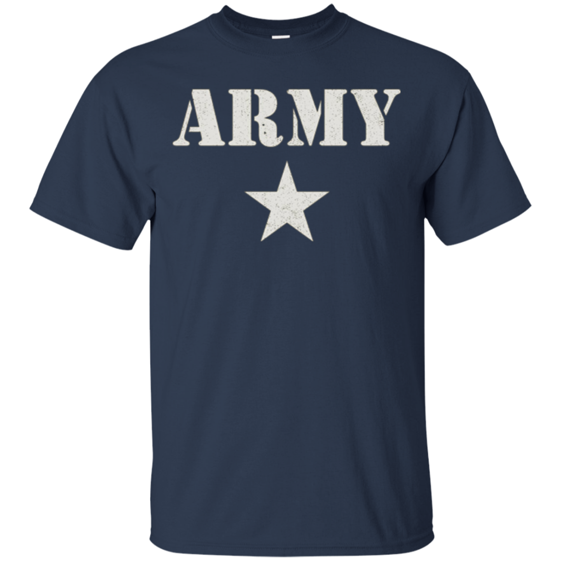 Army Stencil Star Shirt Vintage Workout PT Tee