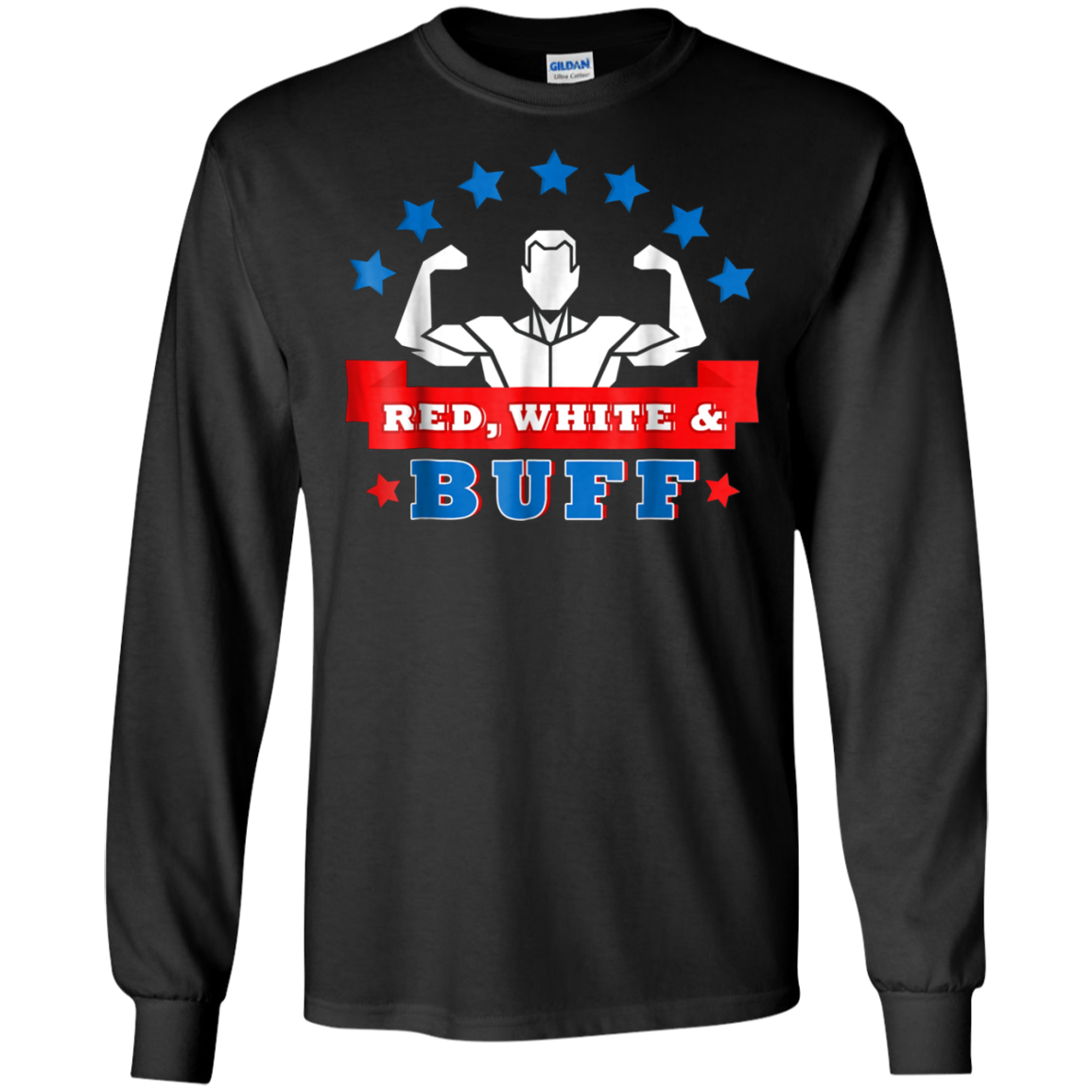 4th of July T-Shirt - Funny Red White And Buff Shirt