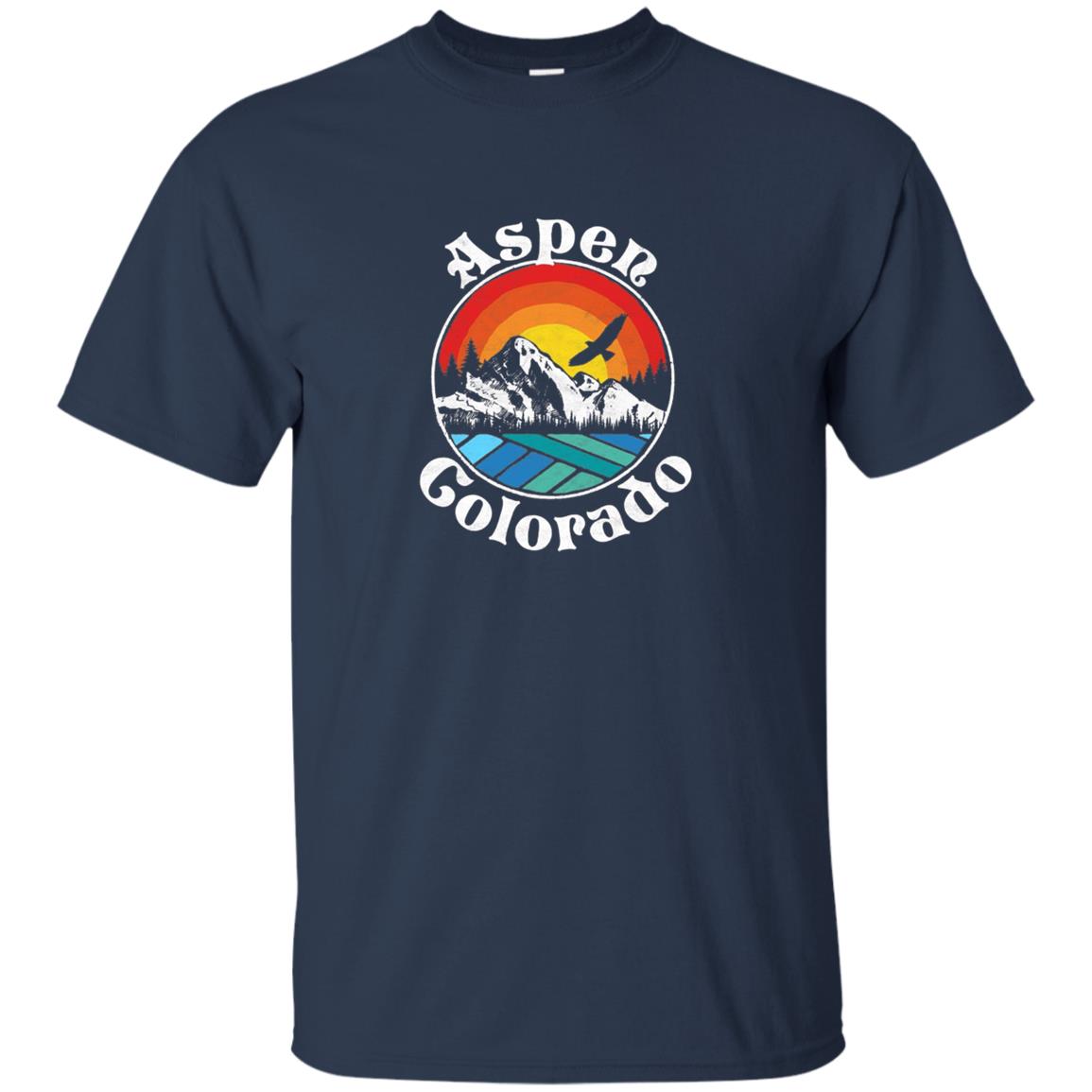 Aspen Colorado Vintage Mountain Outdoor Long Sleeve Shirt