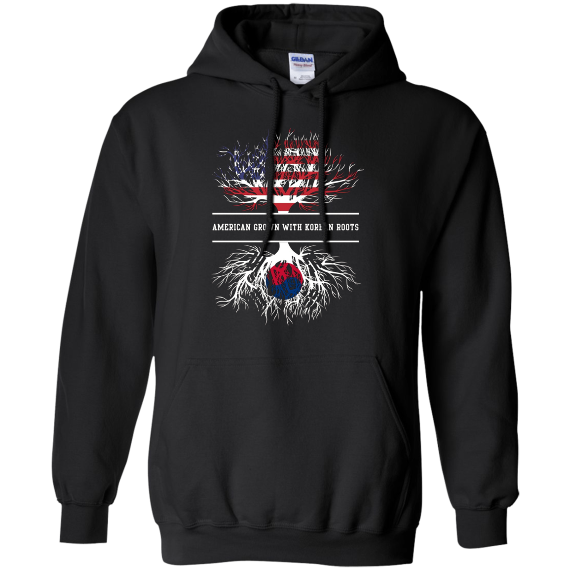 American Grown With Korean Roots T-Shirt South Korea Tee