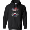 Image of American Grown With Korean Roots T-Shirt South Korea Tee