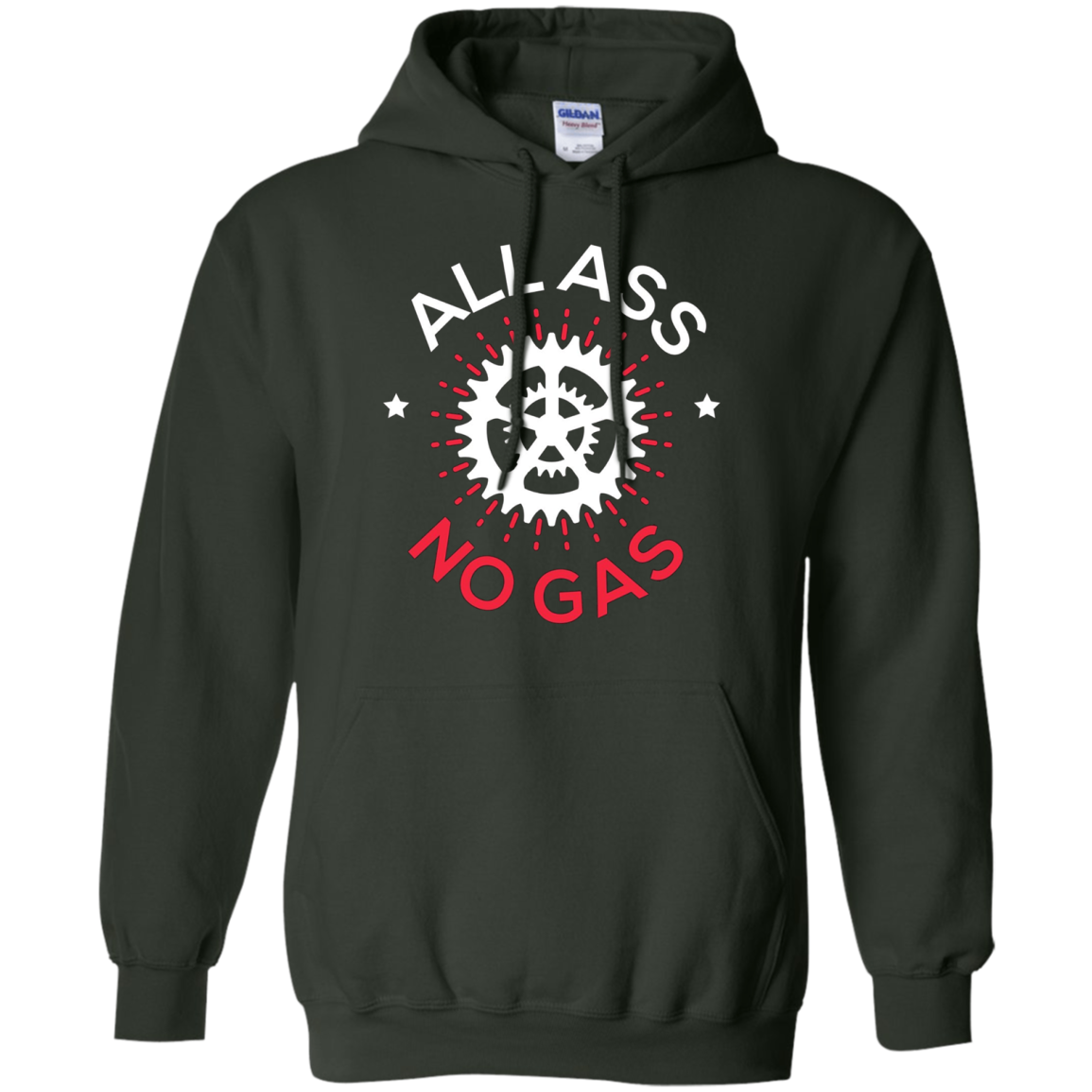 All Ass No Gas Cycling T-Shirt