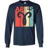 Image of Aries Zodiac Star Sign Vintage Unisex Standard T Shirt