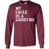 Image of Alzheimer's Awareness Shirt For Uncle Purple Ribbon Tee