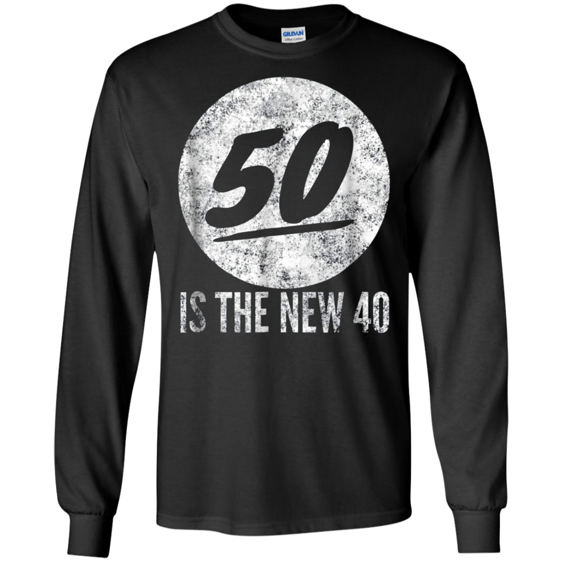50 Is The New 40 T-Shirt | Vintage 50th Birthday Tee Shirt