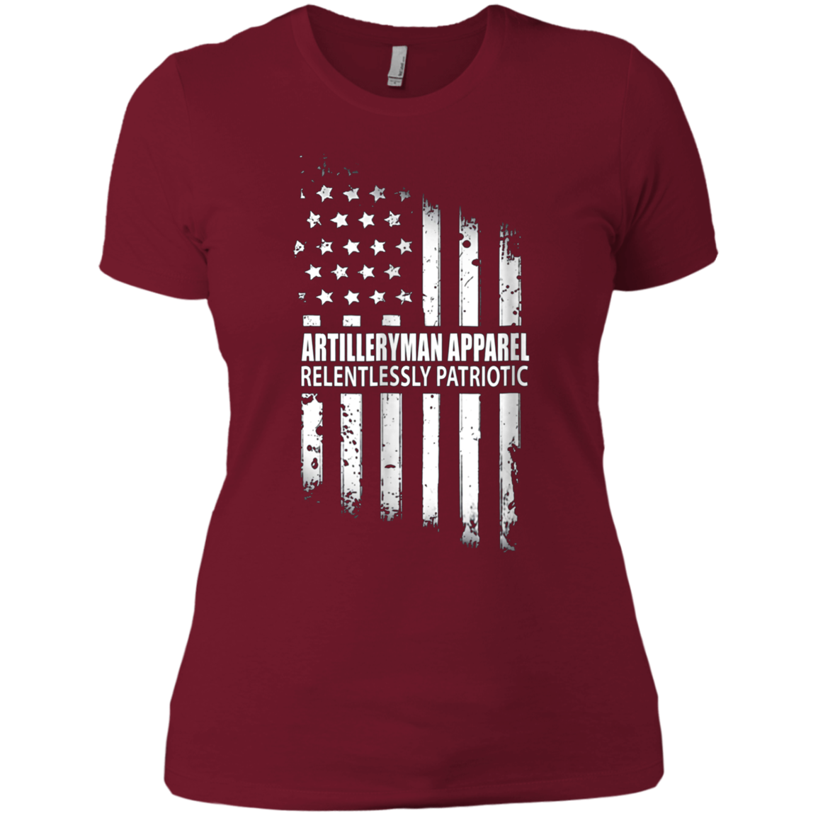 Artilleryman T-shirt, Artillery Apparel Relentless Patriotic
