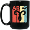 Image of Aries Zodiac Star Sign Vintage Unisex Standard T Shirt