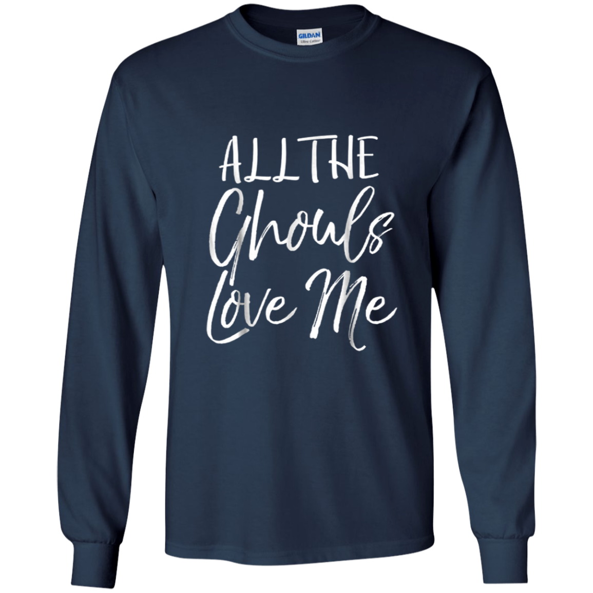 All the Ghouls Love Me Shirt Funny Ghost Pun Halloween Tee