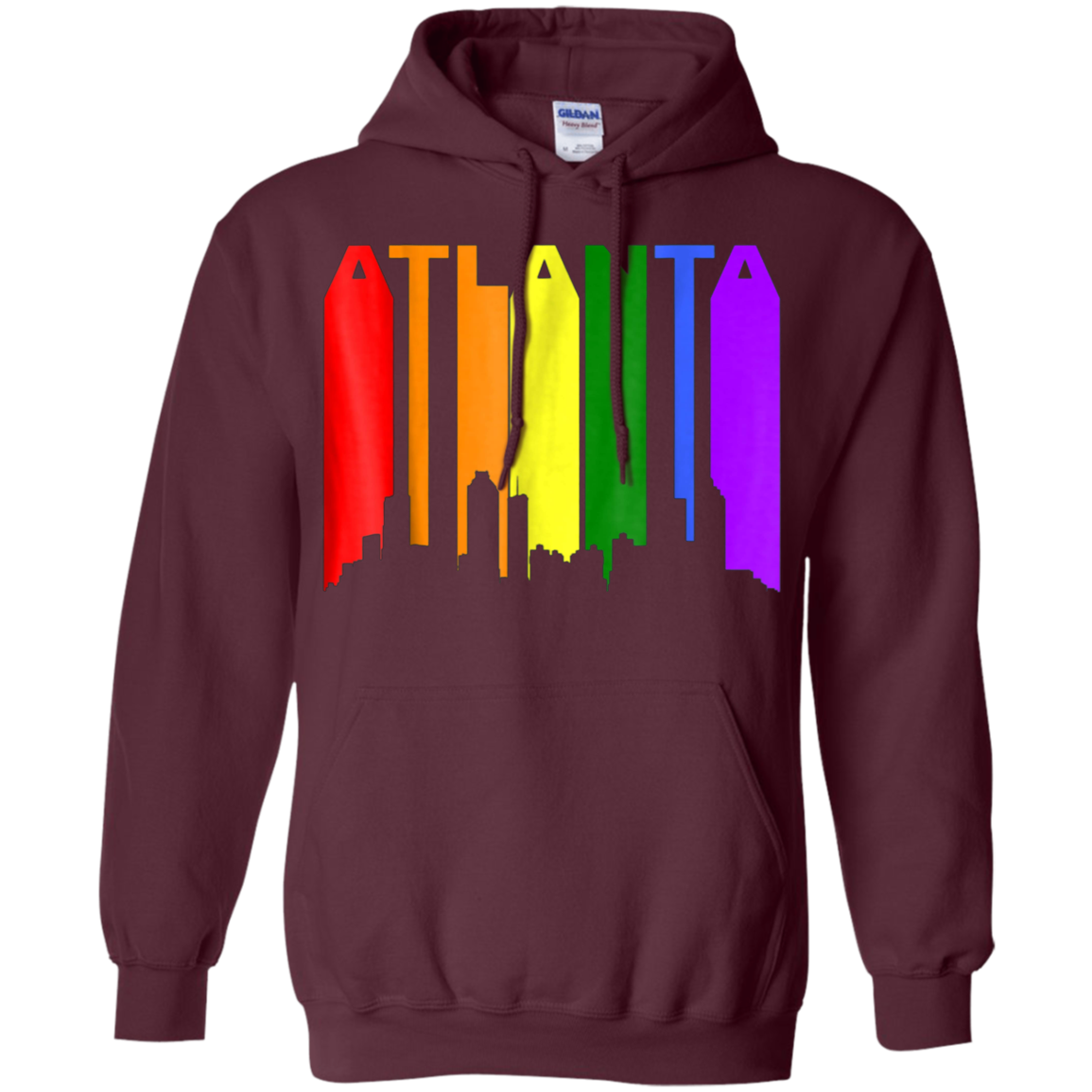 Atlanta Georgia Rainbow LGBT Gay Pride shirt