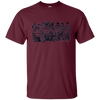 Image of Bike Riding Skeletons T-shirt Cycling Tee for Bikers