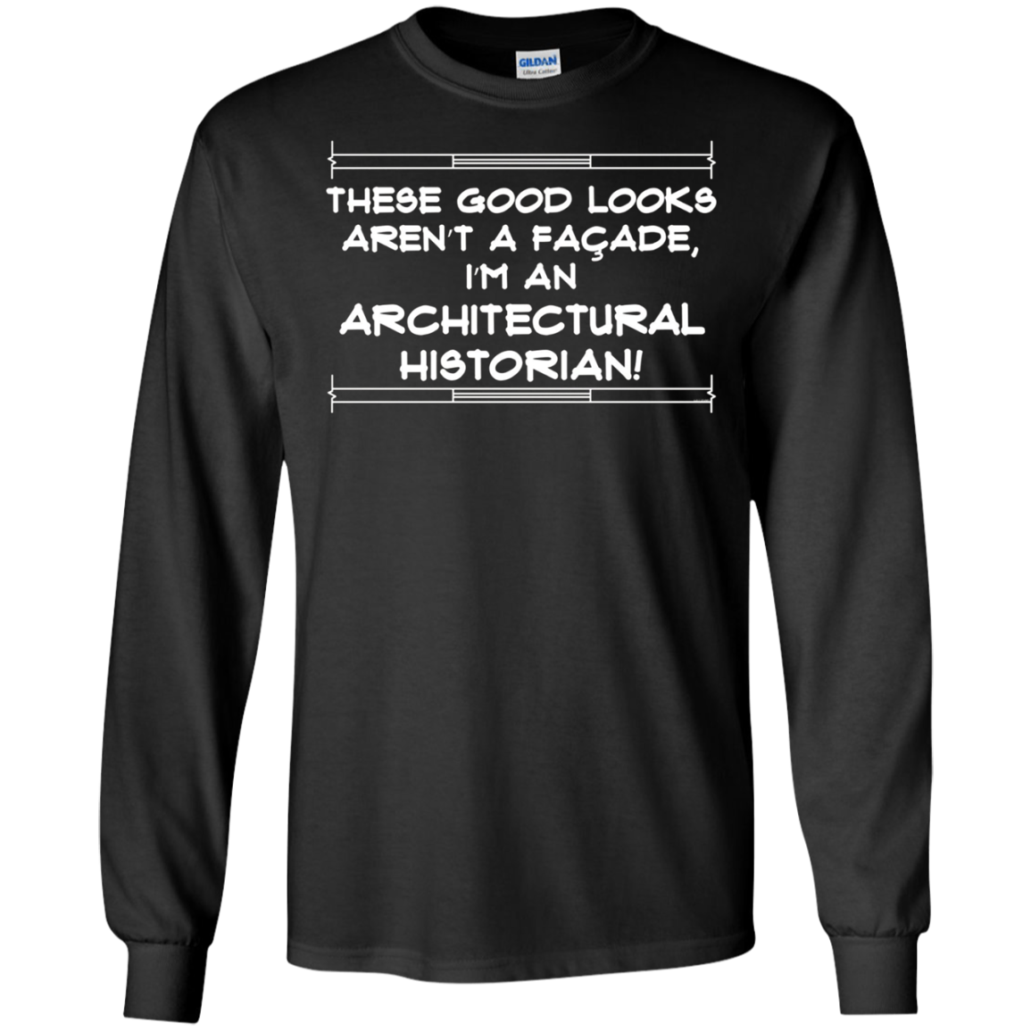 Architectural Historian Facade Humor T-shirt