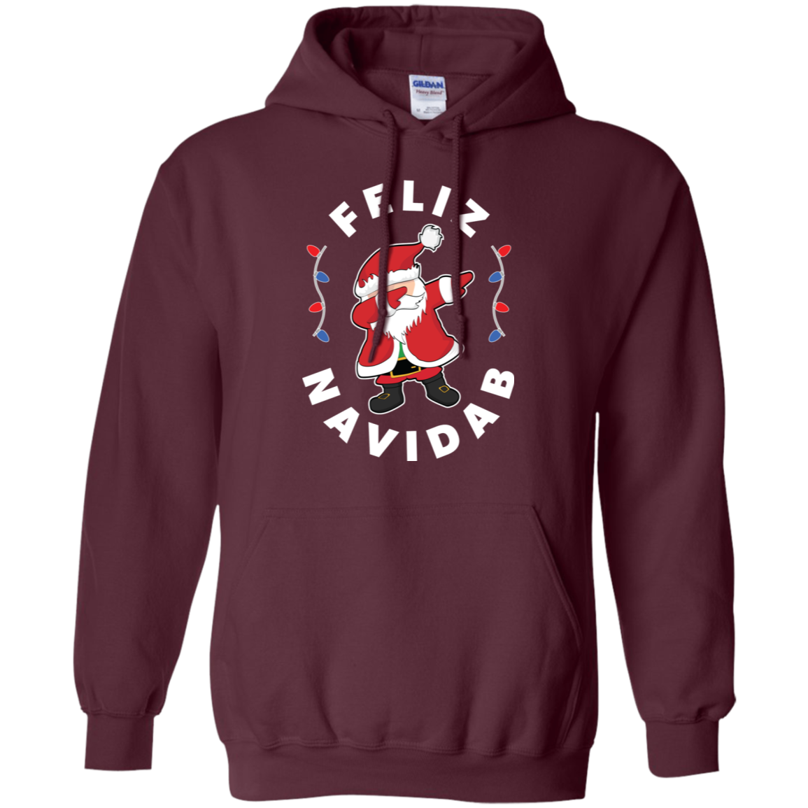 Santa Dabbing Christmas Shirt Feliz Navidab