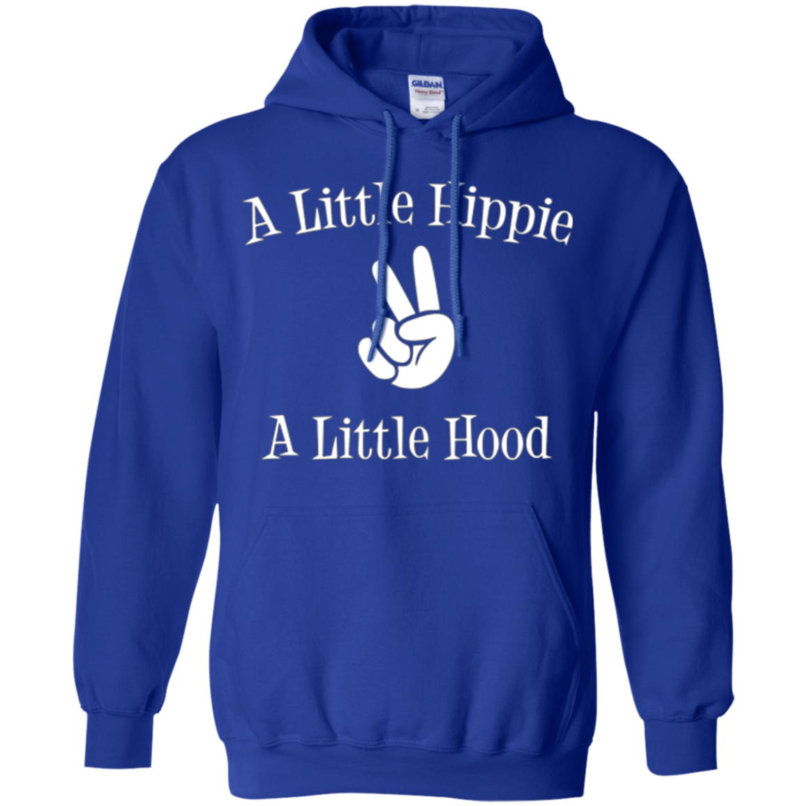 Un petit hippie Un petit t-shirt à capuche | T-shirt drôle sans soins