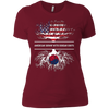 Image of American Grown With Korean Roots T-Shirt South Korea Tee
