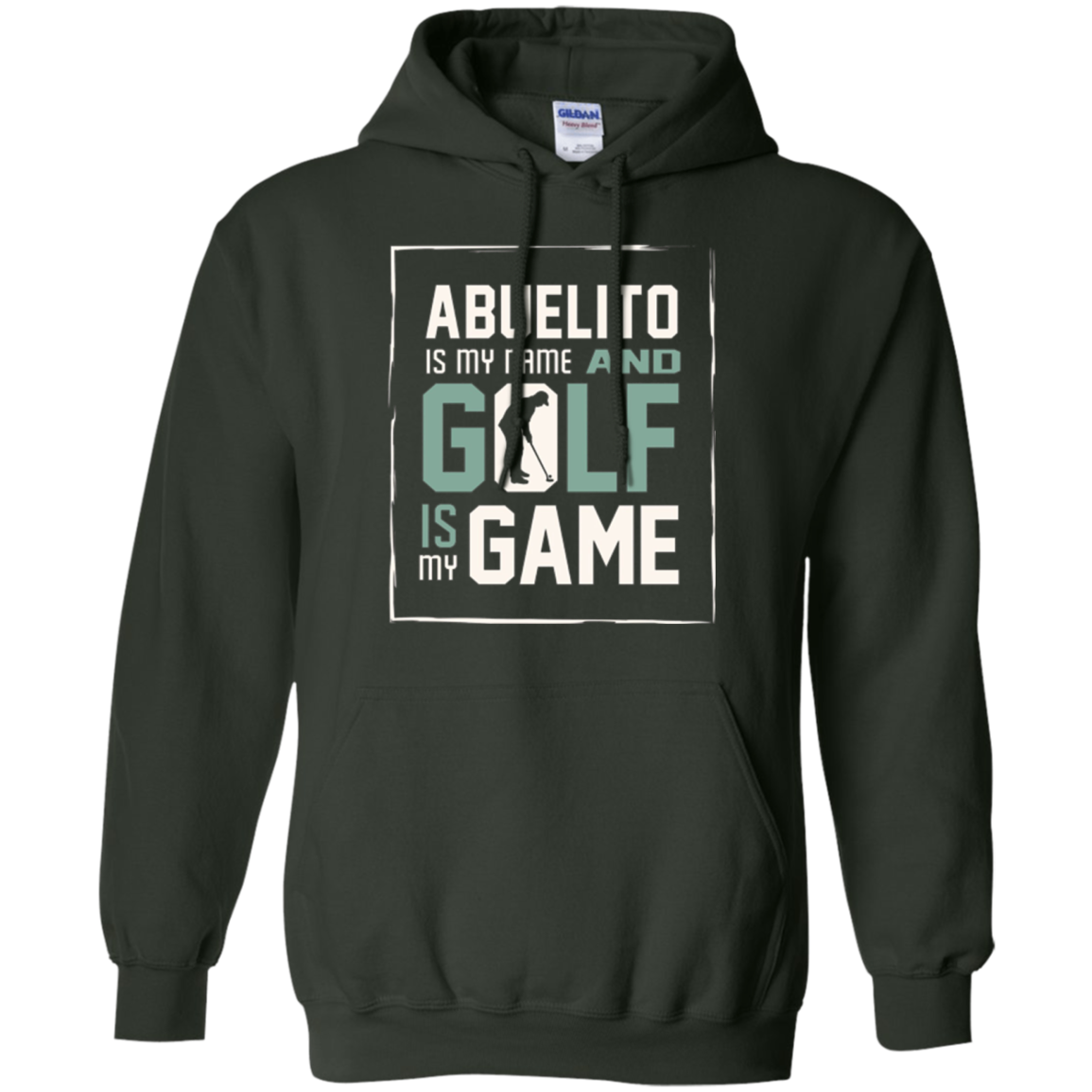 Abuelito My Name Golf My Game Golfing Shirt
