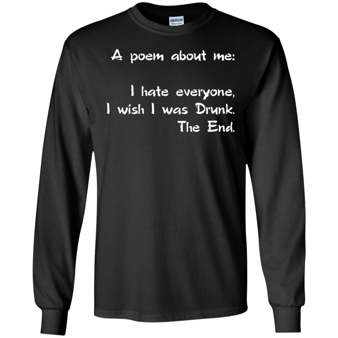 A Poem About Me - I Hate Everyone I Wish I Was Drunk The End