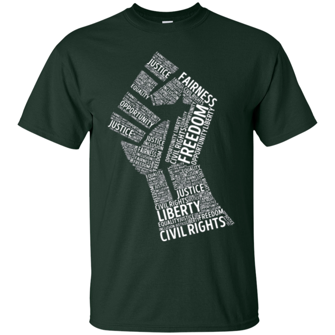 'Civil Rights Black Power ' Civil Rights Justice Shirt