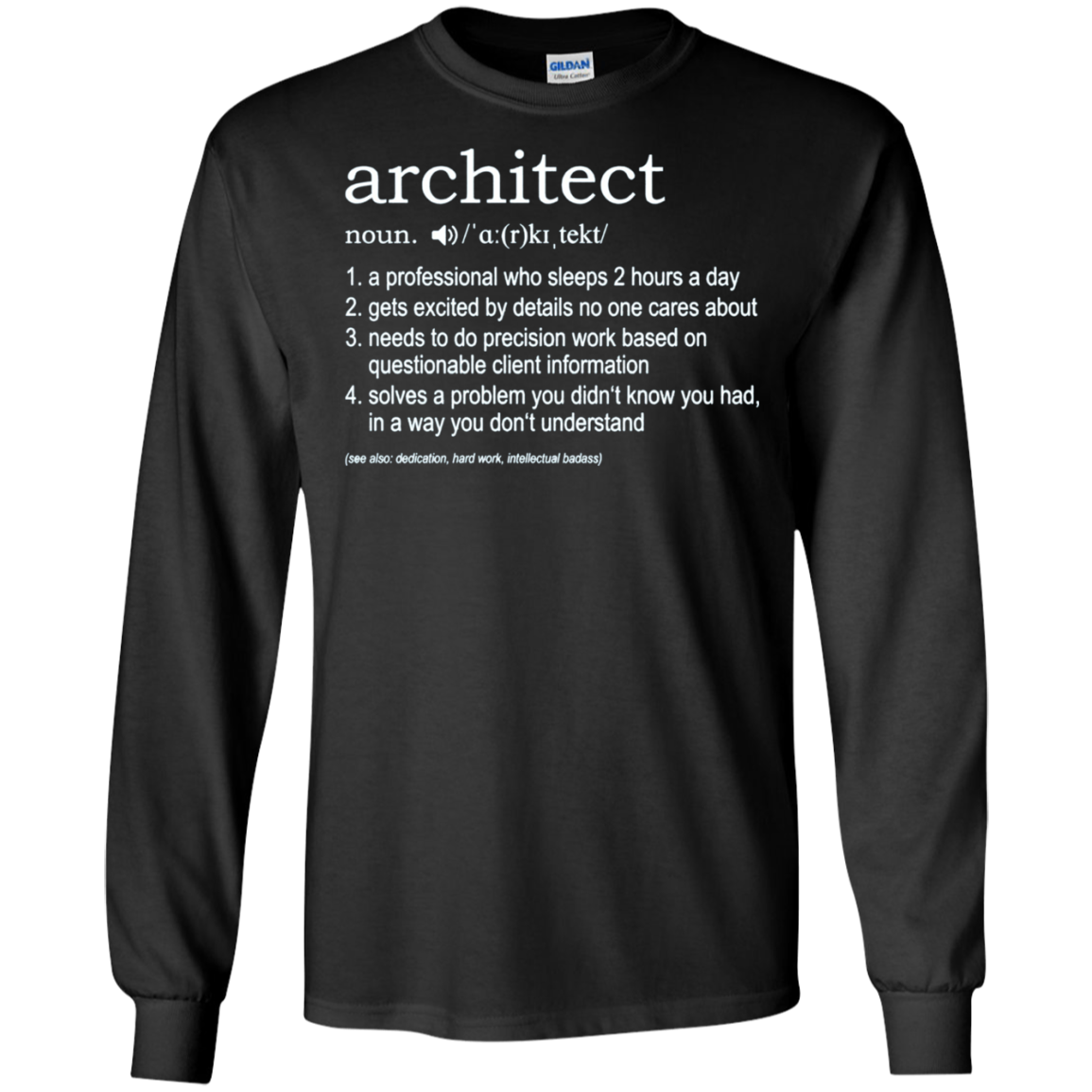 Architect Definition T-Shirt - funny TShirt for architects