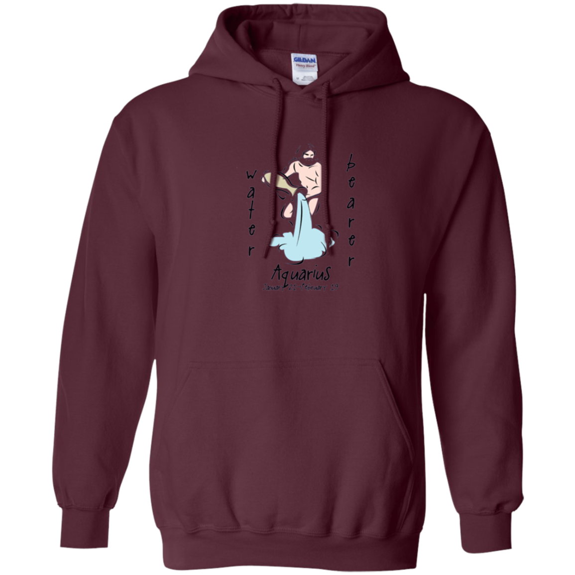 Astrology Aquarius Tshirt For The Water Bearer Sun Sign