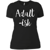 Image of Adult-ish - Funny Sarcastic Quote TShirt