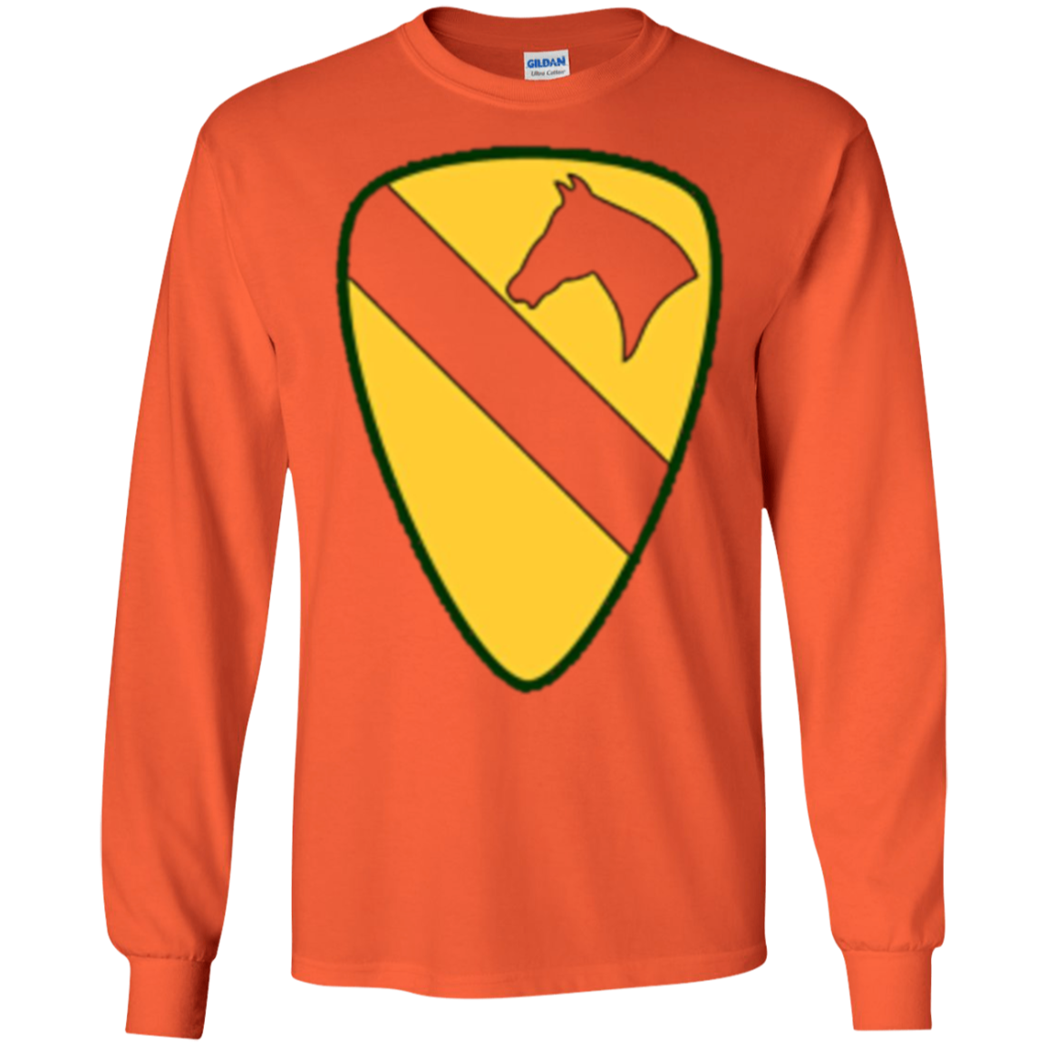 Army 1st Cavalry Division Patch Military Veteran T-Shirt