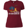 Image of Always Remember 9/11 Patriot Day Memorial Tshirt