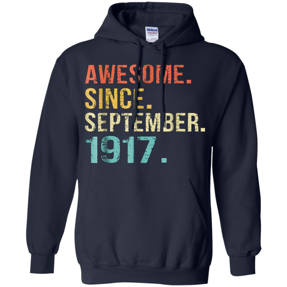 101st Birthday gift 101 Years Old Awesome Since September