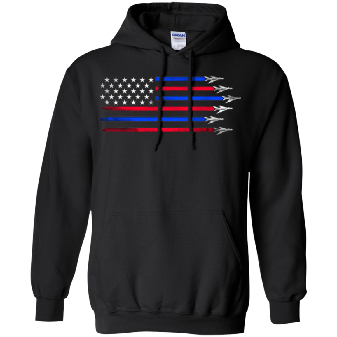 American Flag Independence Day T-Shirt for 4th of July