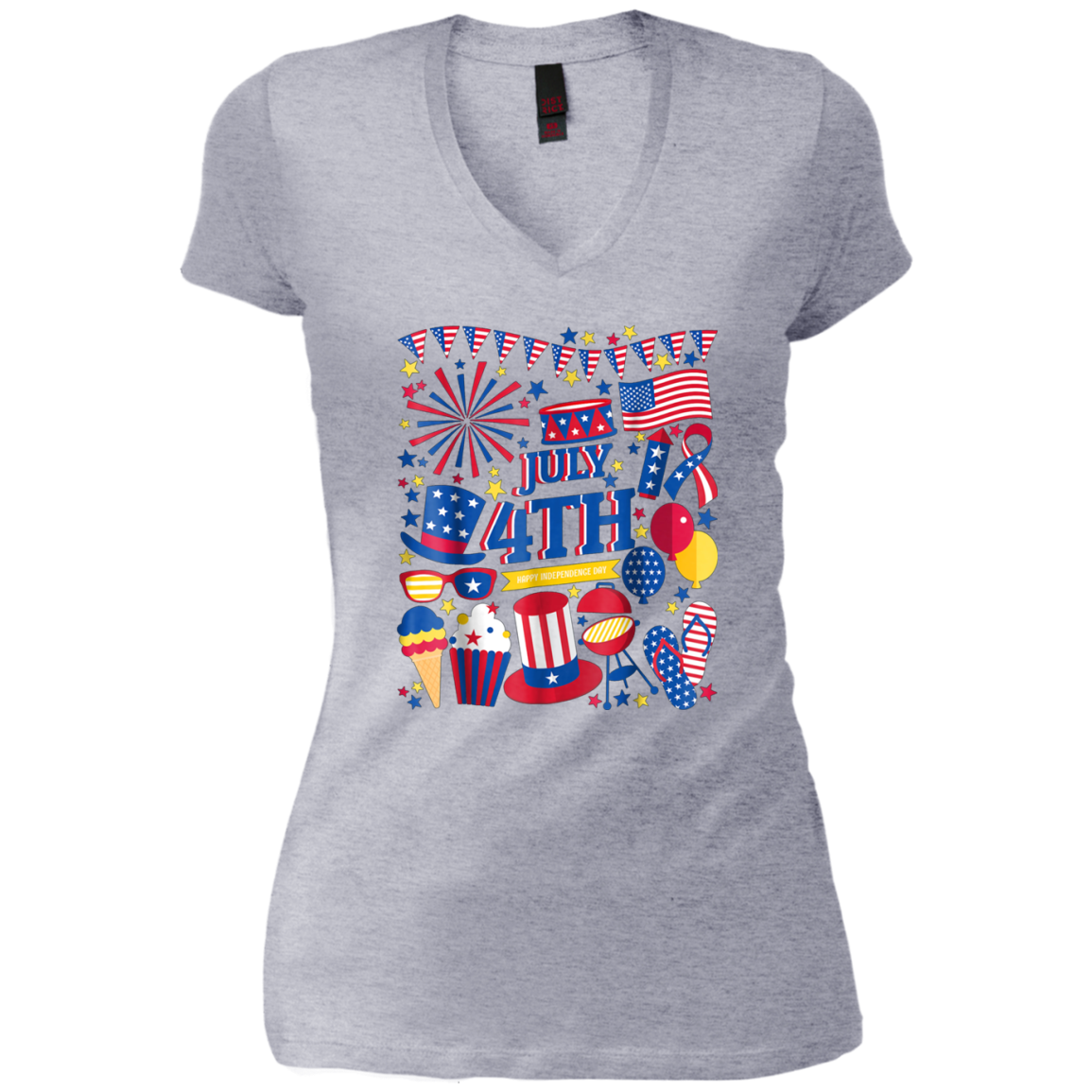 4th of July T-Shirt Cool BBQ Fireworks Tee For 4th of July!