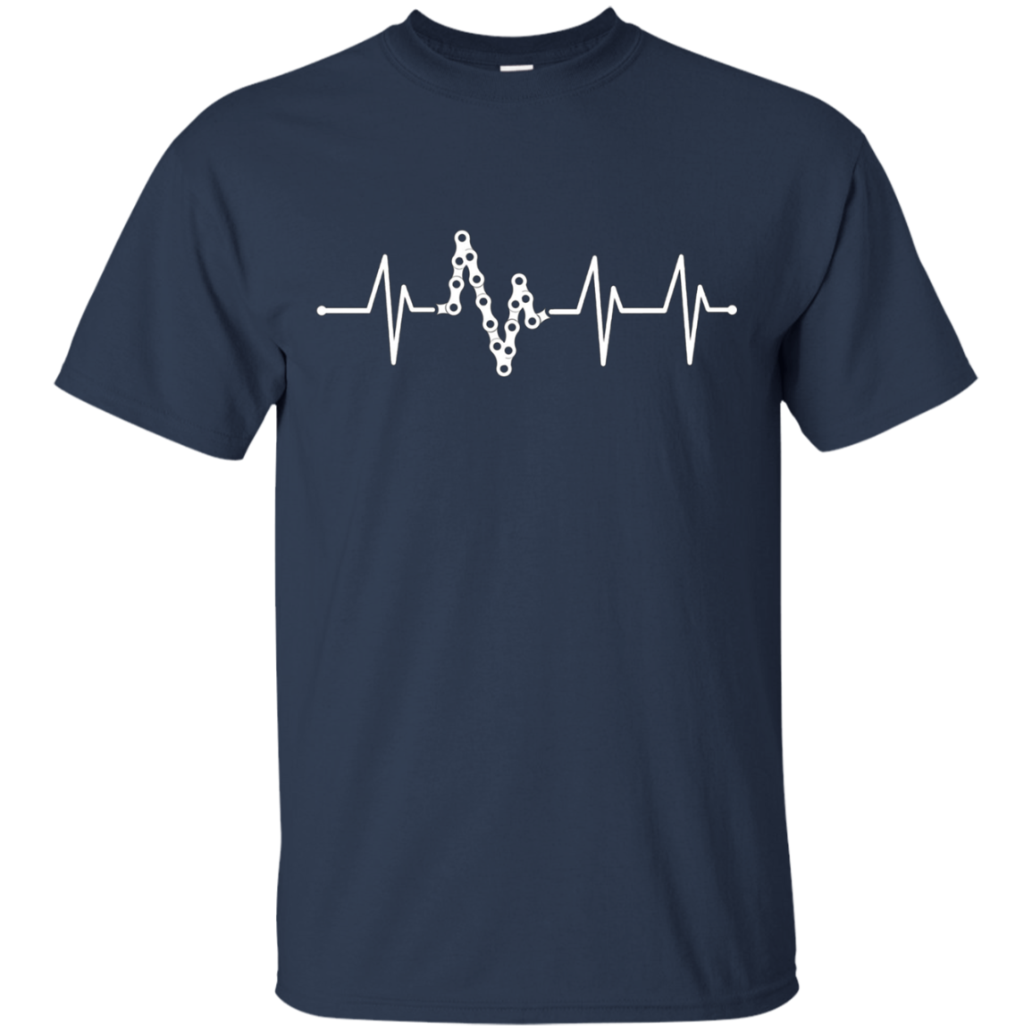 Bike Heartbeat Pulse Shirt - Funny Bike Shirt