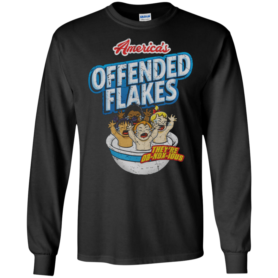 Americas Offended Flakes TShirt Funny Anti-Snowflake Tee
