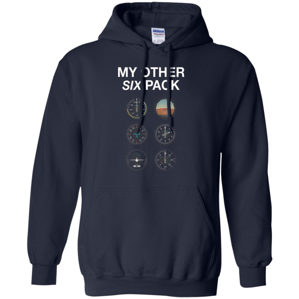 My Other Six Pack Funny Pilot T-Shirt