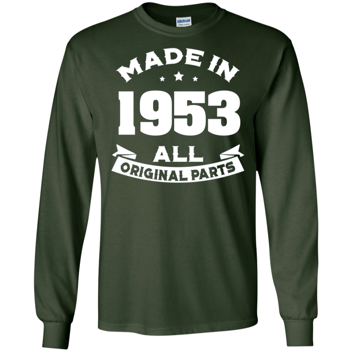 Age Shirt Made in 1953 65th Years Old 65 Birthday Gift