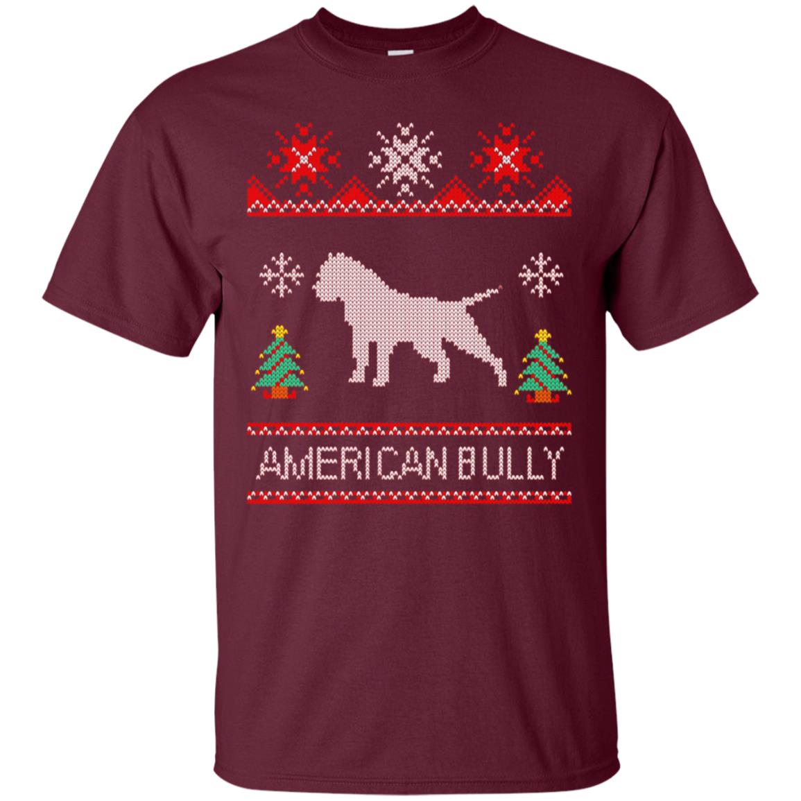 American bully Christmas shirt
