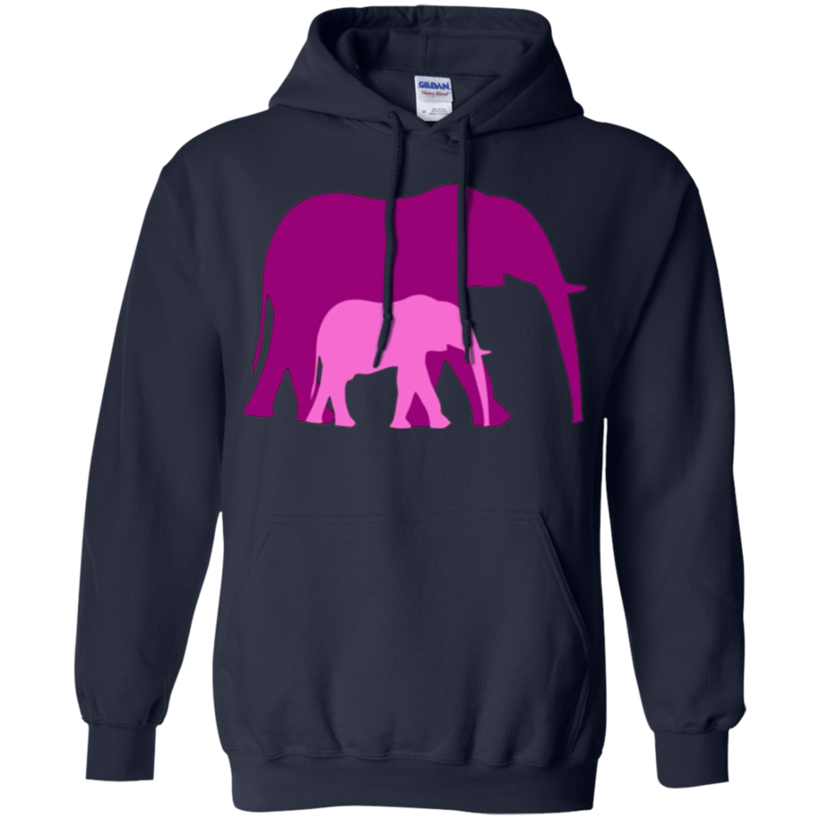 "Mother Daughter Bond" Elephant Herd Parent Child T-Shirt