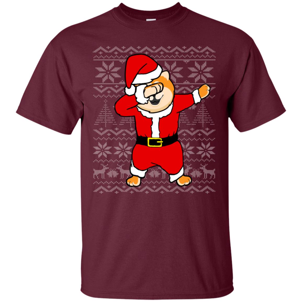 Akita Dabbing Santa Claus Merry Xmas Japanese